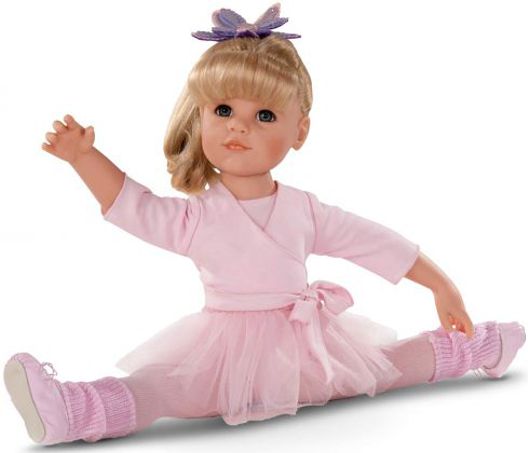 Götz Hannah ballerina - bambola ballerina alta 50 cm, con capelli biondi e occhi azzurri